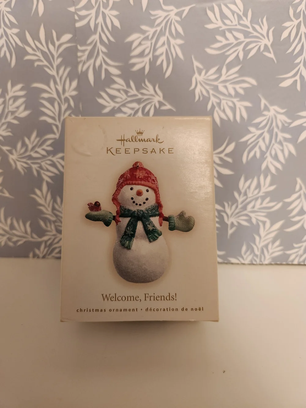 Hallmark Red and Green Snowman Keepsake Ornament
